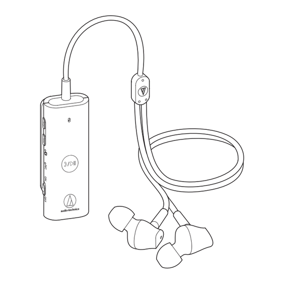 Audio-Technica ATH-ANC100BT Manuel De L'utilisateur
