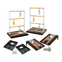 Hathaway TRIPLE PLAY 3-IN-1 TOSS GAME Instructions De Montage