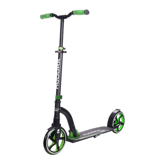 Hudora Big Wheel Flex 200 Instructions De Montage Et Mode D'emploi