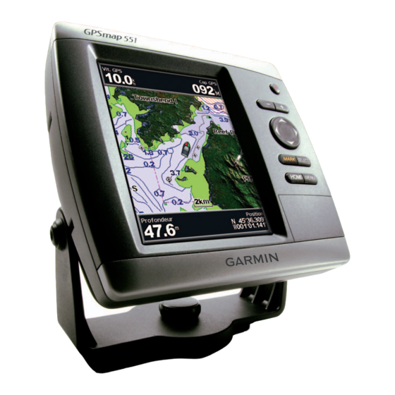 Garmin GPSMAP 400 Serie Manuel D'utilisation