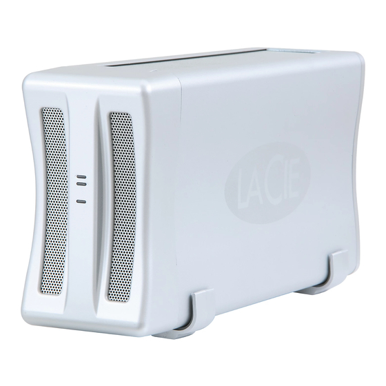 LaCie Two Big eSATA & USB Manuel D'utilisation