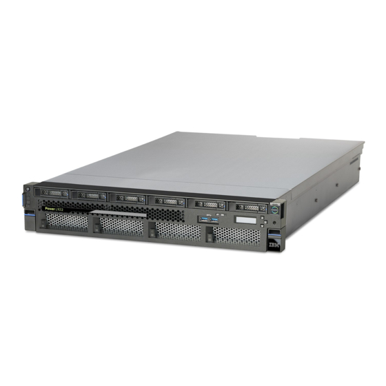 IBM Power Systems 9008-22L Manuel