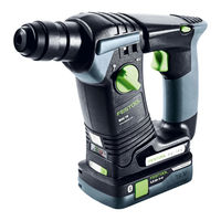 Festool BHC 18 Notice D'utilisation D'origine