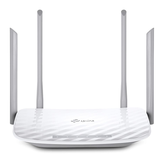 TP-Link Archer C50 Guide D'installation Rapide