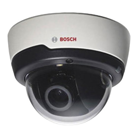 Bosch FLEXIDOME indoor 5000 IP Installation Rapide