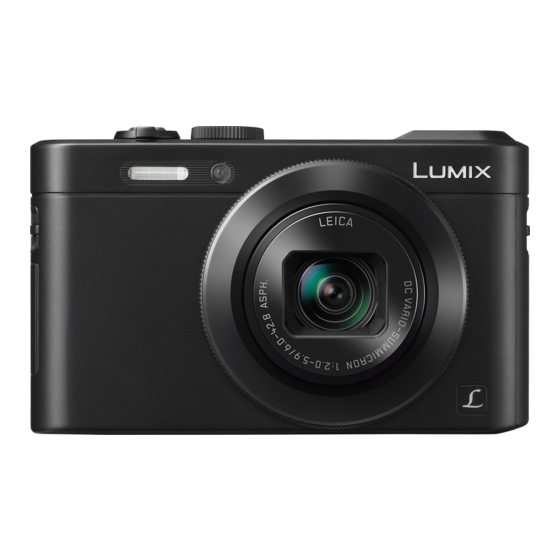 Panasonic Lumix DMC-LF1 Manuel D'utilisation