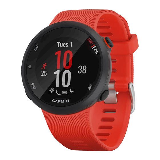 Garmin FORERUNNER 45 Manuel D'utilisation