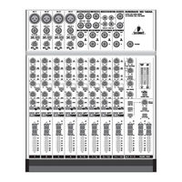 Behringer EURORACK MX1604A Notice D'utilisation