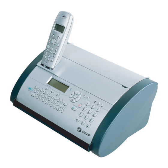 Sagem PHONEFAX 35 DS Guide D'installation