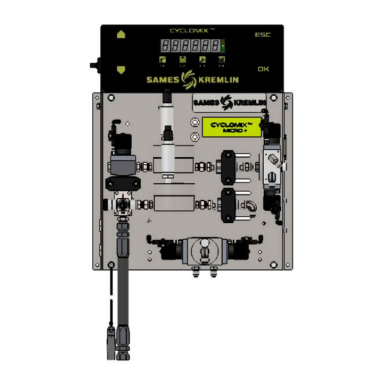 SAMES KREMLIN CYCLOMIX MICRO Notice Originale