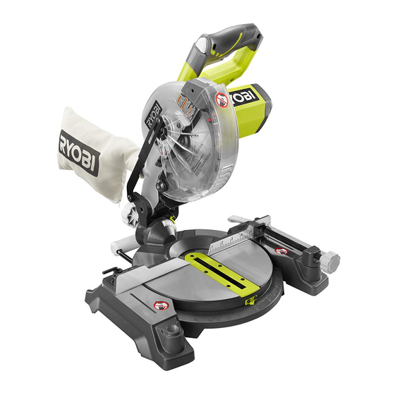 Ryobi P552 Manuel D'utilisation