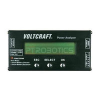 VOLTCRAFT Power Analyzer PA-10 Notice D'emploi