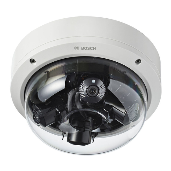 Bosch FLEXIDOME multi 7000i Guide D'installation