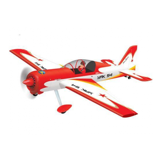 Phoenix Model YAK 54 Notice De Montage