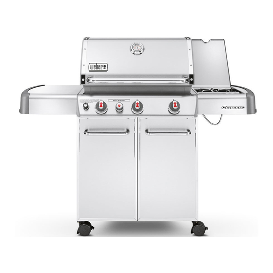 Weber Genesis E-310 Instructions De Montage