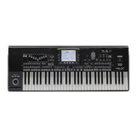 Korg PA3X Aide-Mémoire D'utilisation