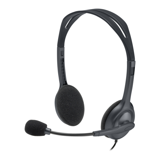 Logitech H111 Guide D'installation Complet