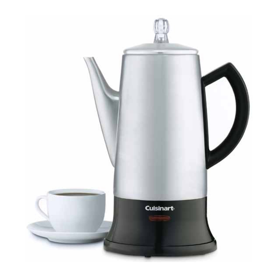 Cuisinart PER-12BCC Livre D'instructions