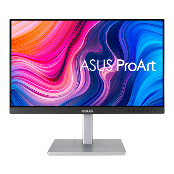 Asus PA247CV Guide De L'utilisateur