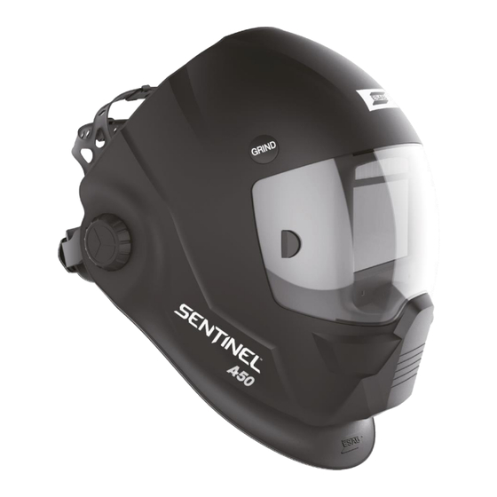 ESAB Sentinel A50 Mode D'emploi