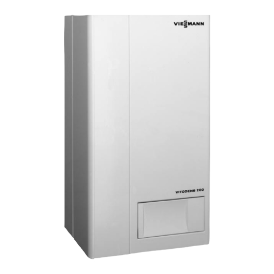 Viessmann Vitopend 200 Notice D'utilisation