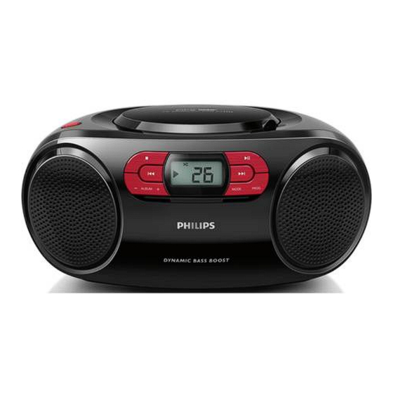 Philips AZ2345 Mode D'emploi