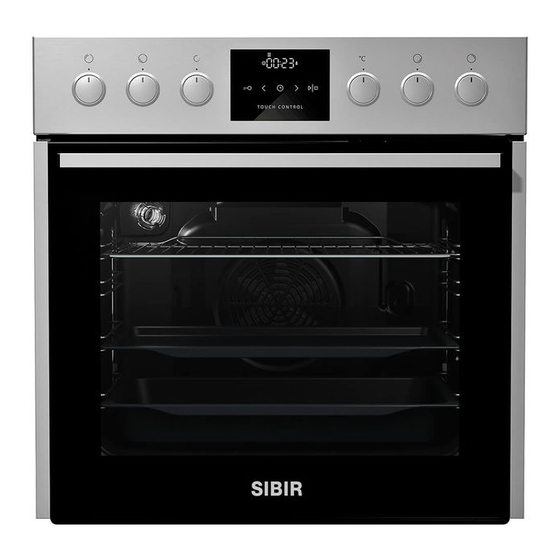 Sibir EH 6310 E inox Notice D'utilisation