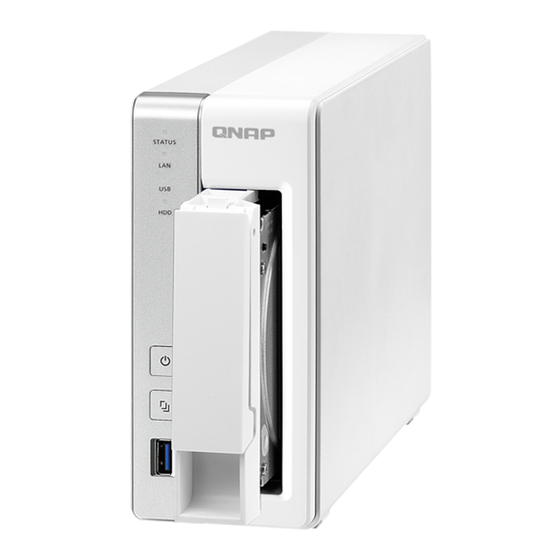 QNAP Turbo NAS HS-210 Manuel D'utilisation