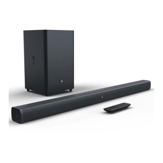 Harman JBL Bar 2.1 Mode D'emploi