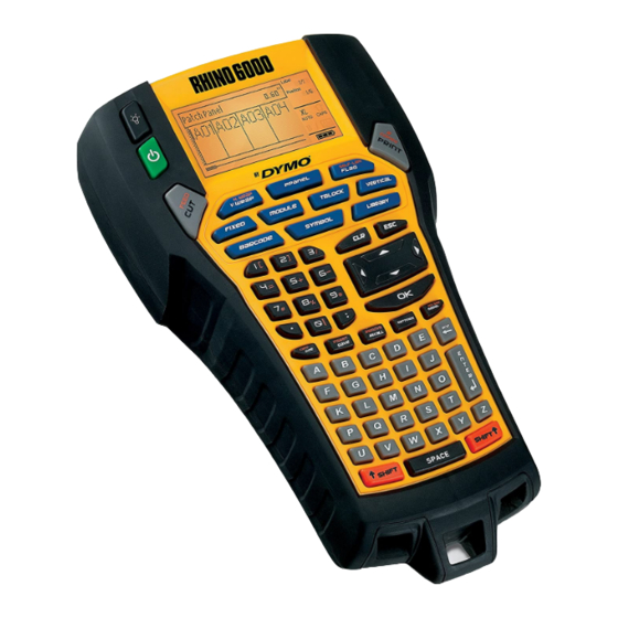 Dymo RHINO 6000 Guide D'utilisation