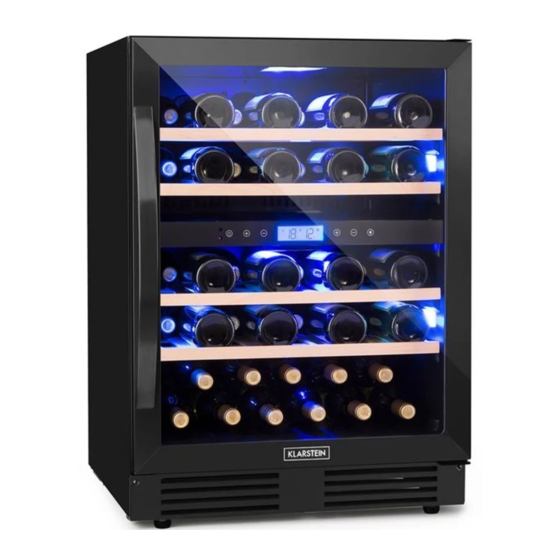 Klarstein Vinovilla 43 Built-In Duo Mode D'emploi