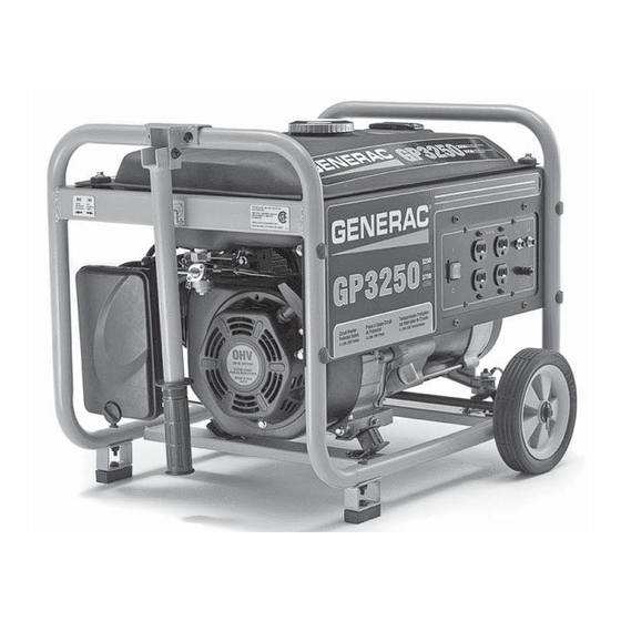 Generac GP Série Guide Du Propriétaire