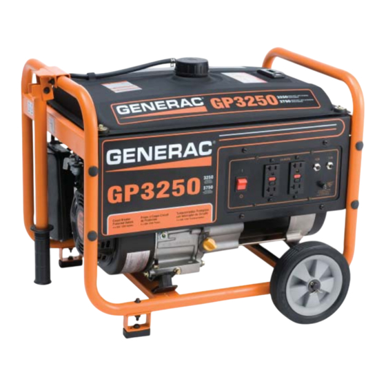 Generac GP Série Manuel Du Propriétaire