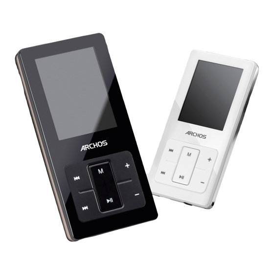 Archos 2 Guide D'utilisation