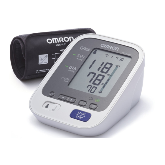 Omron M6 Comfort Manuel D'instructions