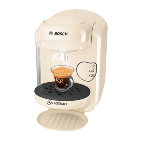 Bosch TASSIMO VIVY TAS12 Serie Mode D'emploi