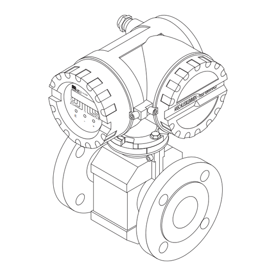 Endress+Hauser Promag 30 Instructions De Montage Et De Mise En Service