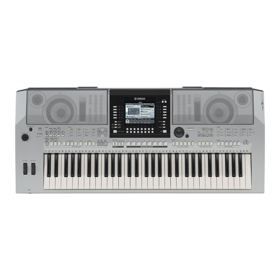 Yamaha PSR-S710 Manuel De Référence