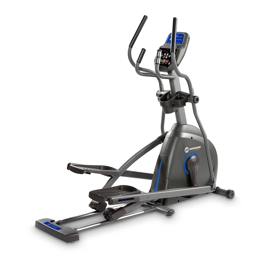 Horizon Fitness EX-59 Manuel Du Propriétaire