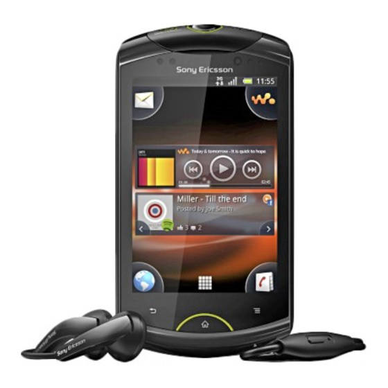 Sony Ericsson Live with Walkman Guide De L'utilisateur Etendu