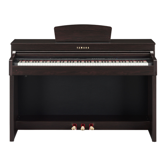 Yamaha Clavinova CLP- 470 Mode D'emploi