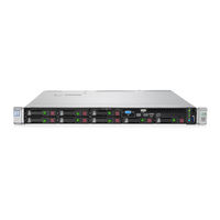 Hewlett Packard Enterprise ProLiant DL360 Gen9 Manuel De L'utilisateur