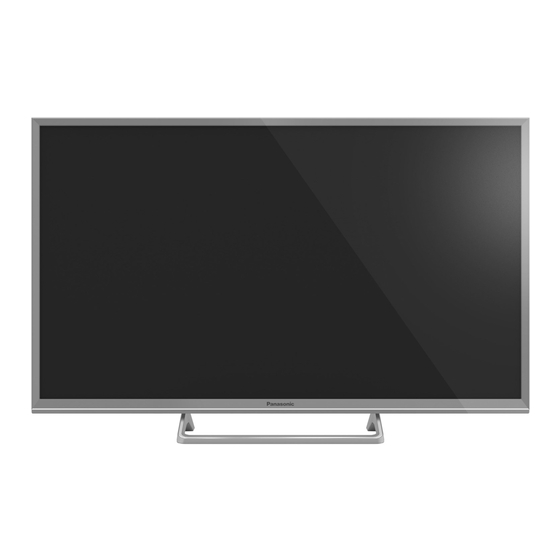 Panasonic Viera TX-42ASM655 Mode D'emploi