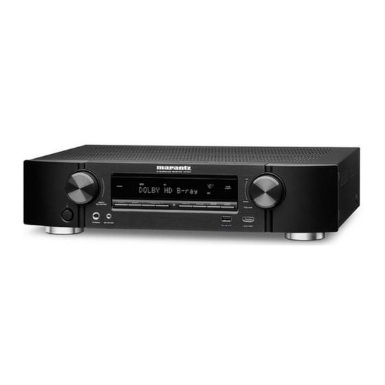 Marantz NR1504 B Manuel De L'utilisateur