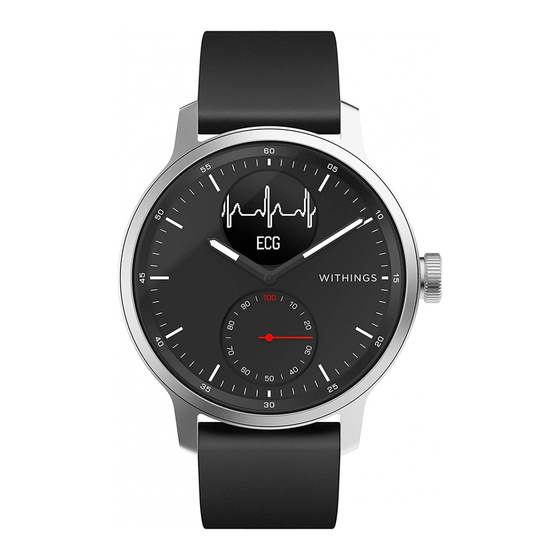 Withings SCANWATCH Guide D'installation