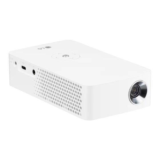 LG Cinebeam PH30JG Manuel D'utilisation