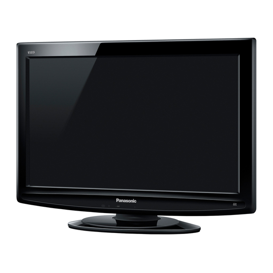 Panasonic VIERA TX-L26C10E Mode D'emploi