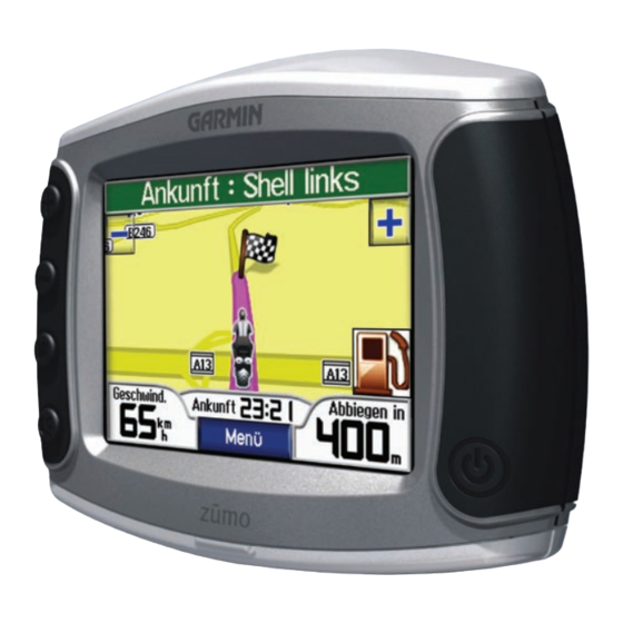 Garmin ZUMO 500 Manuel D'utilisation