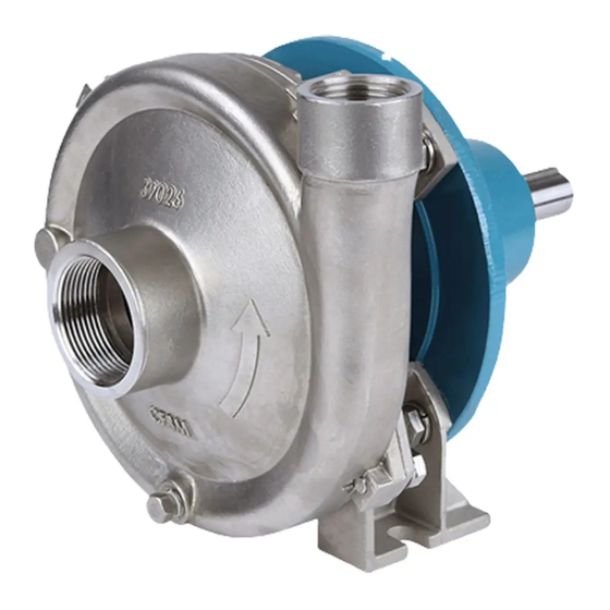Ingersoll Rand MP Pumps CHEMFLO 1 Manuel De L'utilisateur