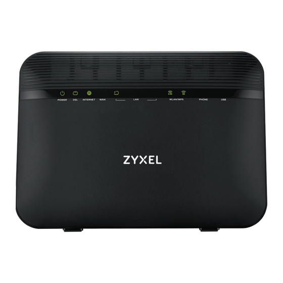 Zyxel OVH Pro Guide D'installation